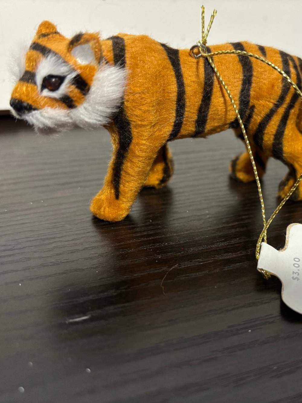 Faux Fur Bengal Tiger Christmas Tree Ornament Holiday – Wondershop Target
